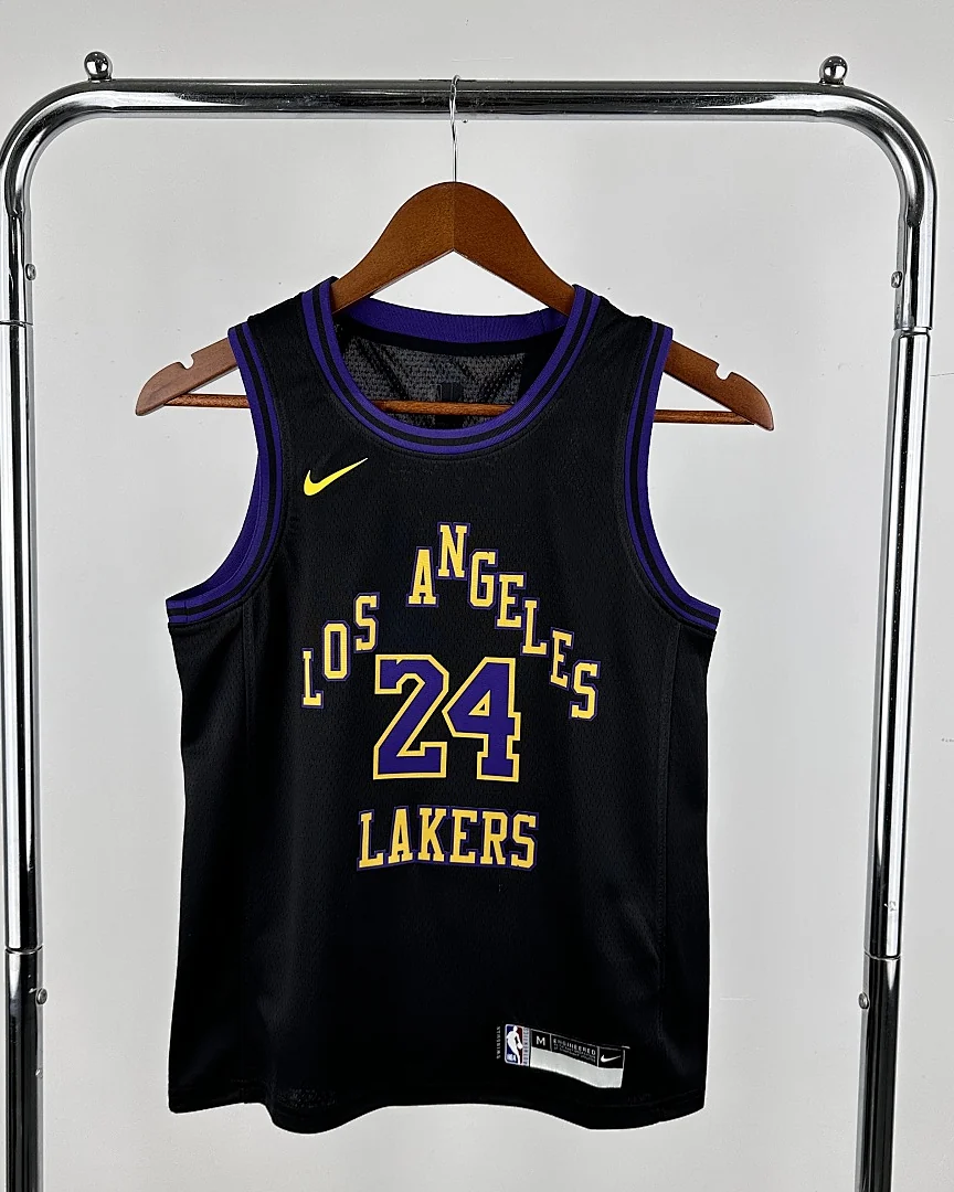 Camisola NBA Los Angeles Lakers Kobe Bryant #24 Edição Especial 2024 Criança