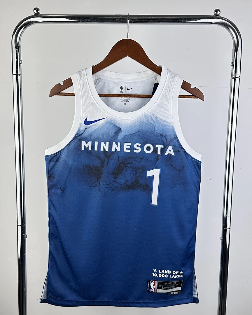 Camisola NBA Minnesota Timberwolves Kyle Anderson #1 Edição Especial 2024
