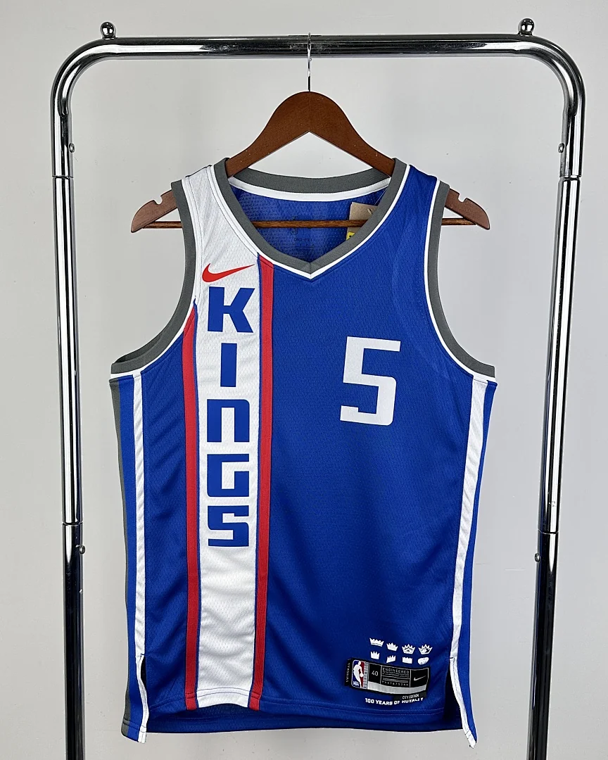 Camisola NBA Sacramento Kings De'Aaron Fox #5 Edição Especial 2024