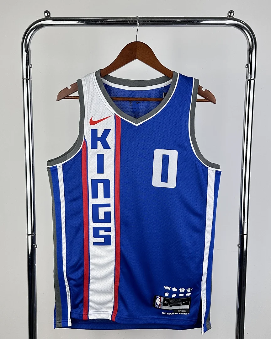 Camisola NBA Sacramento Kings Malik Monk #0 Edição Especial 2024