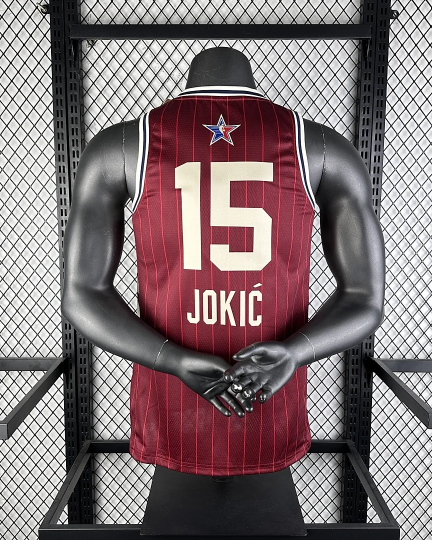 Camisola NBA All-Star Nikola Jokic #15 All-Star 2024