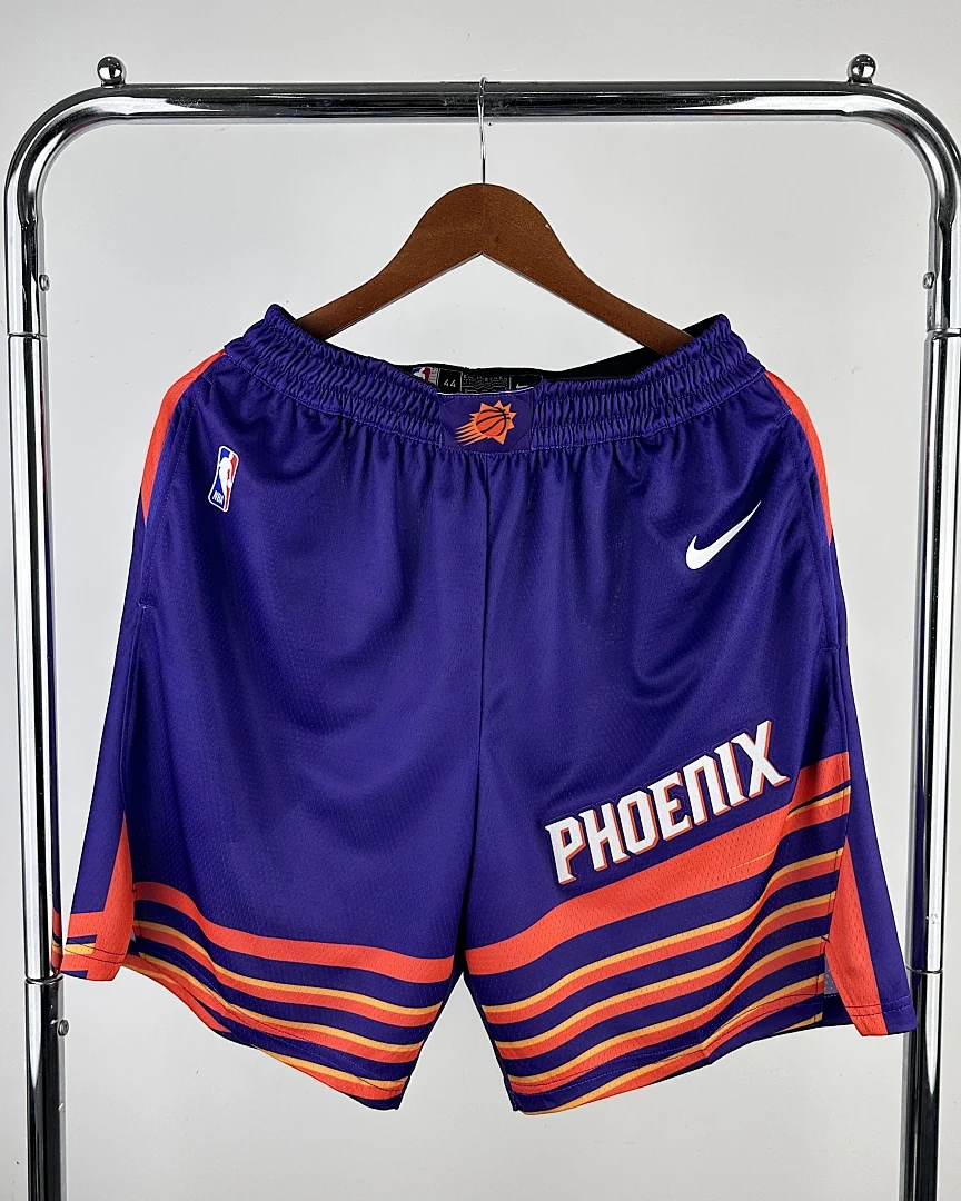 Calções NBA Phoenix Suns Roxo 2024