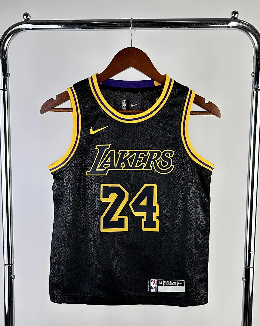 Camisola NBA Los Angeles Lakers Kobe Bryant #24 Edição Especial Criança