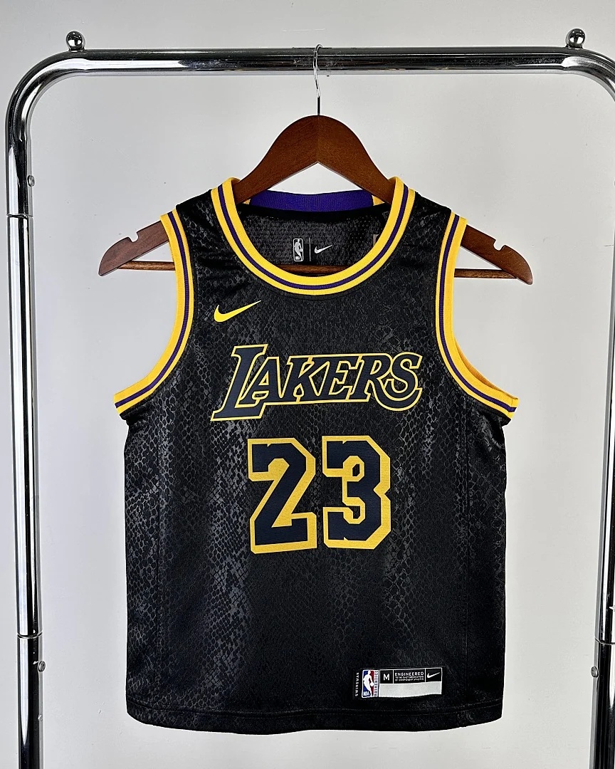 Camisola NBA Los Angeles Lakers LeBron James #23 Edição Especial Criança