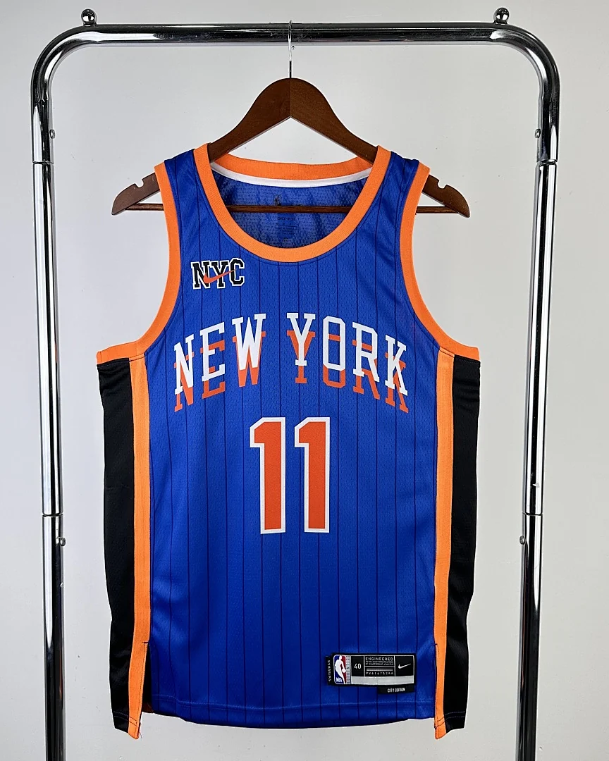 Camisola NBA New York Knicks Jalen Brunson #11 Edição Especial 2024