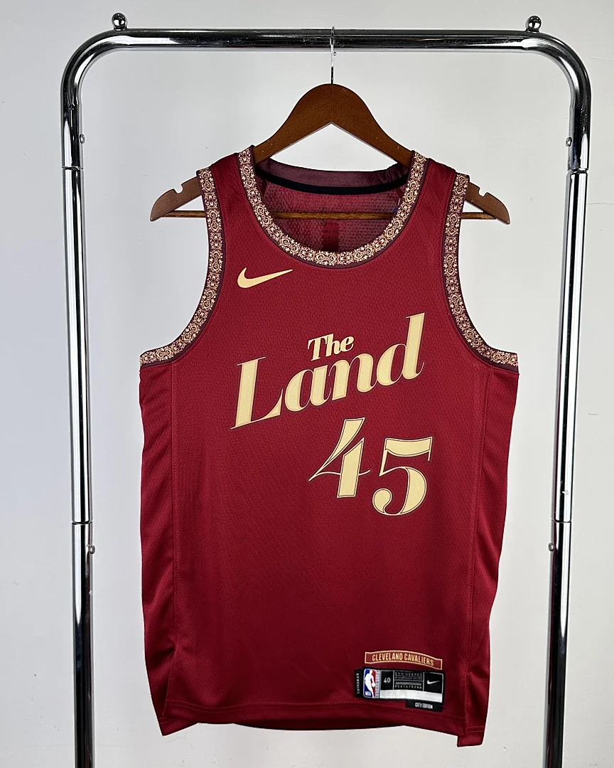 Camisola NBA Cleveland Cavaliers Donovan Mitchell #45 Edição Especial 2024