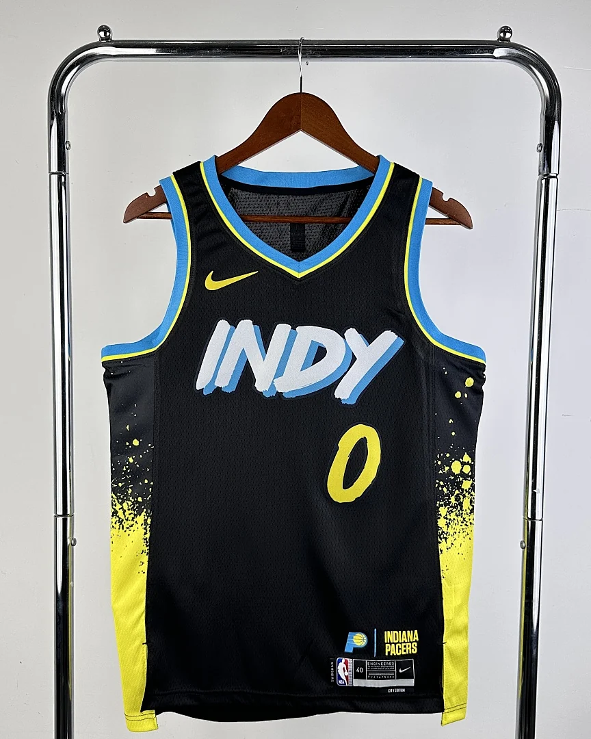 Camisola NBA Indiana Pacers Tyrese Haliburton #0 Edição Especial 2024