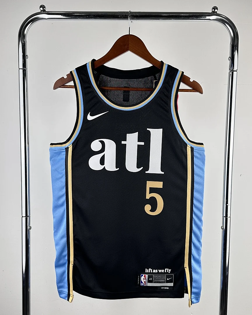 Camisola NBA Atlanta Hawks Dejounte Murray #5 Edição Especial 2024