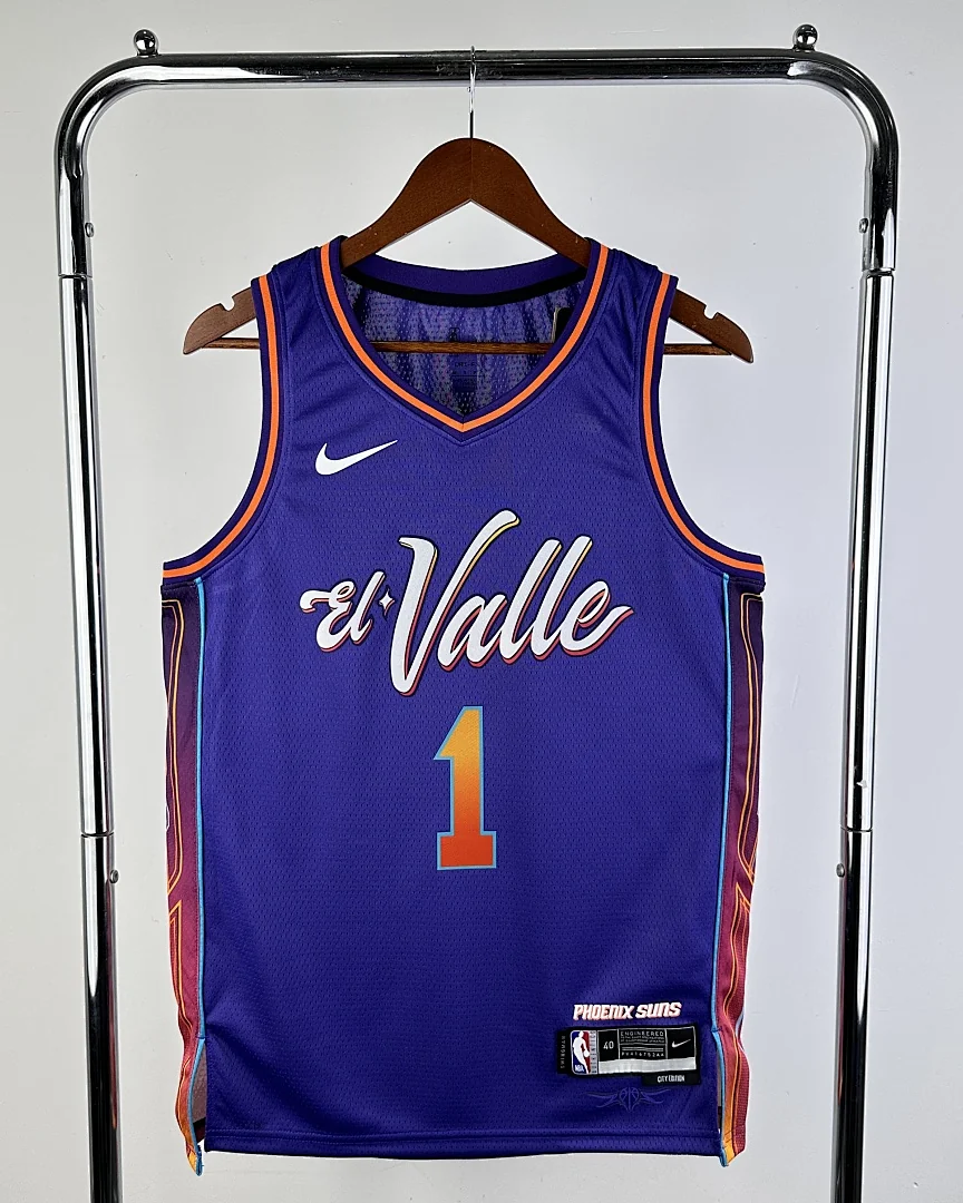 Camisola NBA Phoenix Suns Devin Booker #1 Edição Especial 2024