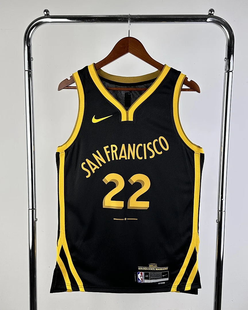 Camisola NBA Golden State Warriors Andrew Wiggins #22 Edição Especial 2024