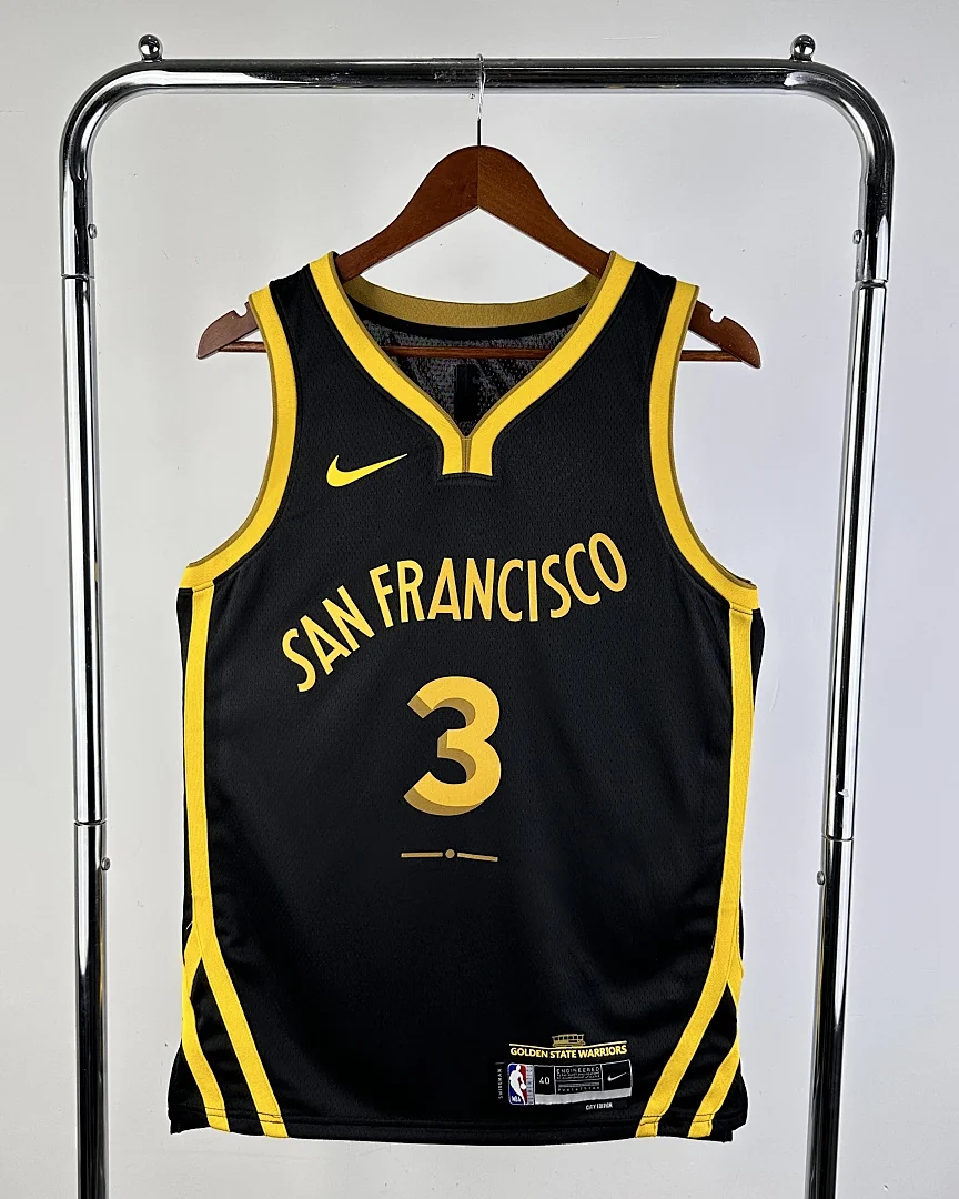 Camisola NBA Golden State Warriors Chris Paul #3 Edição Especial 2024