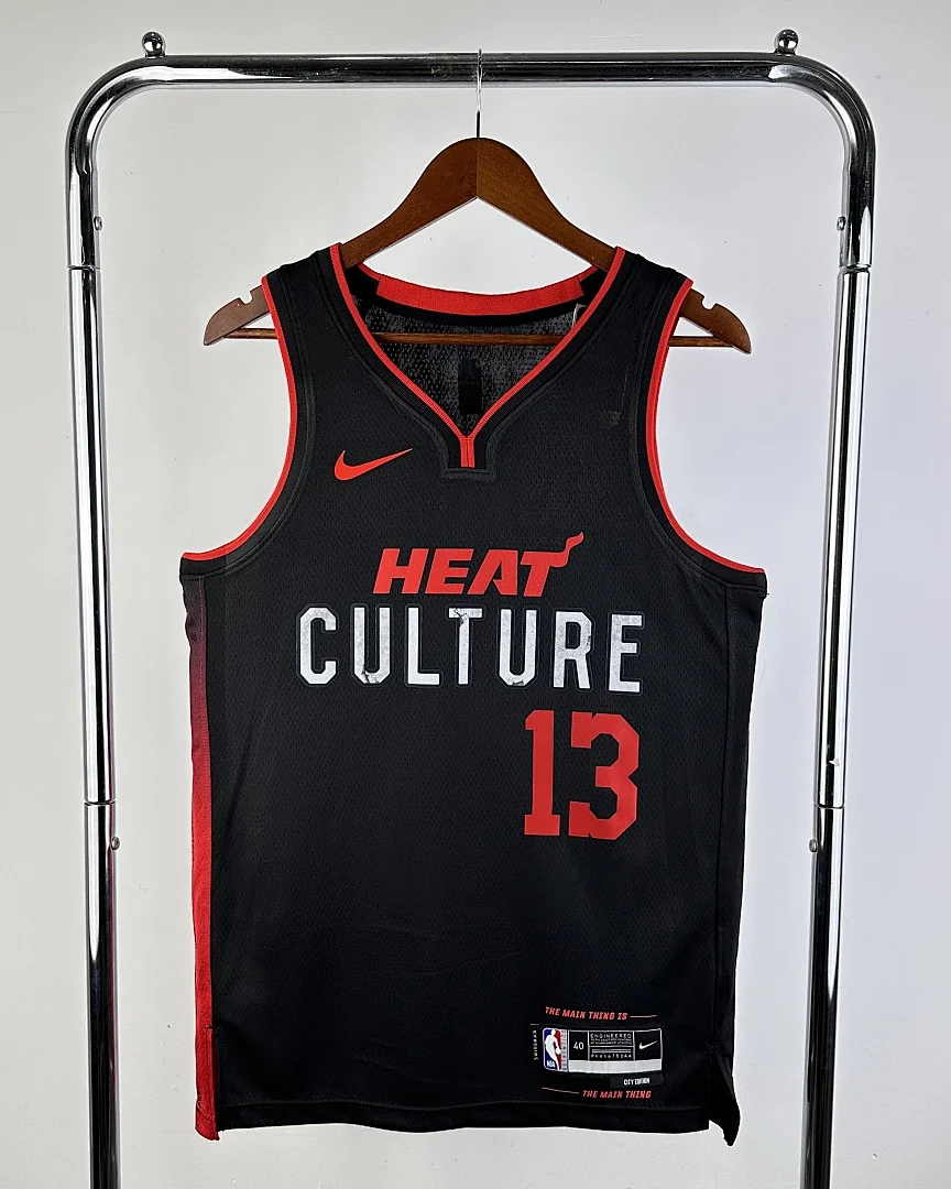 Camisola NBA Miami Heat Bam Adebayo #13 Edição Especial 2024