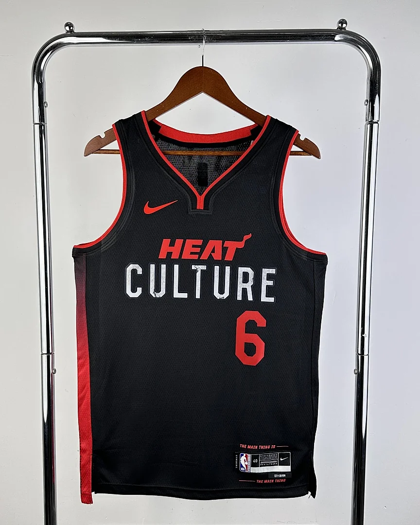Camisola NBA Miami Heat LeBron James #6 Edição Especial 2024