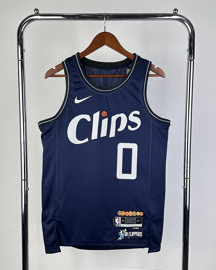 Camisola NBA Los Angeles Clippers Russell Westbrook #0 Edição Especial 2024