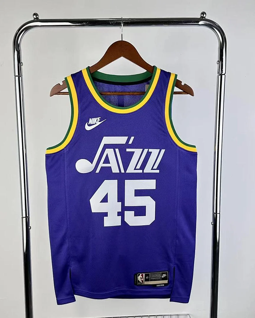 Camisola NBA Utah Jazz Donovan Mitchell #45 Retro 2024