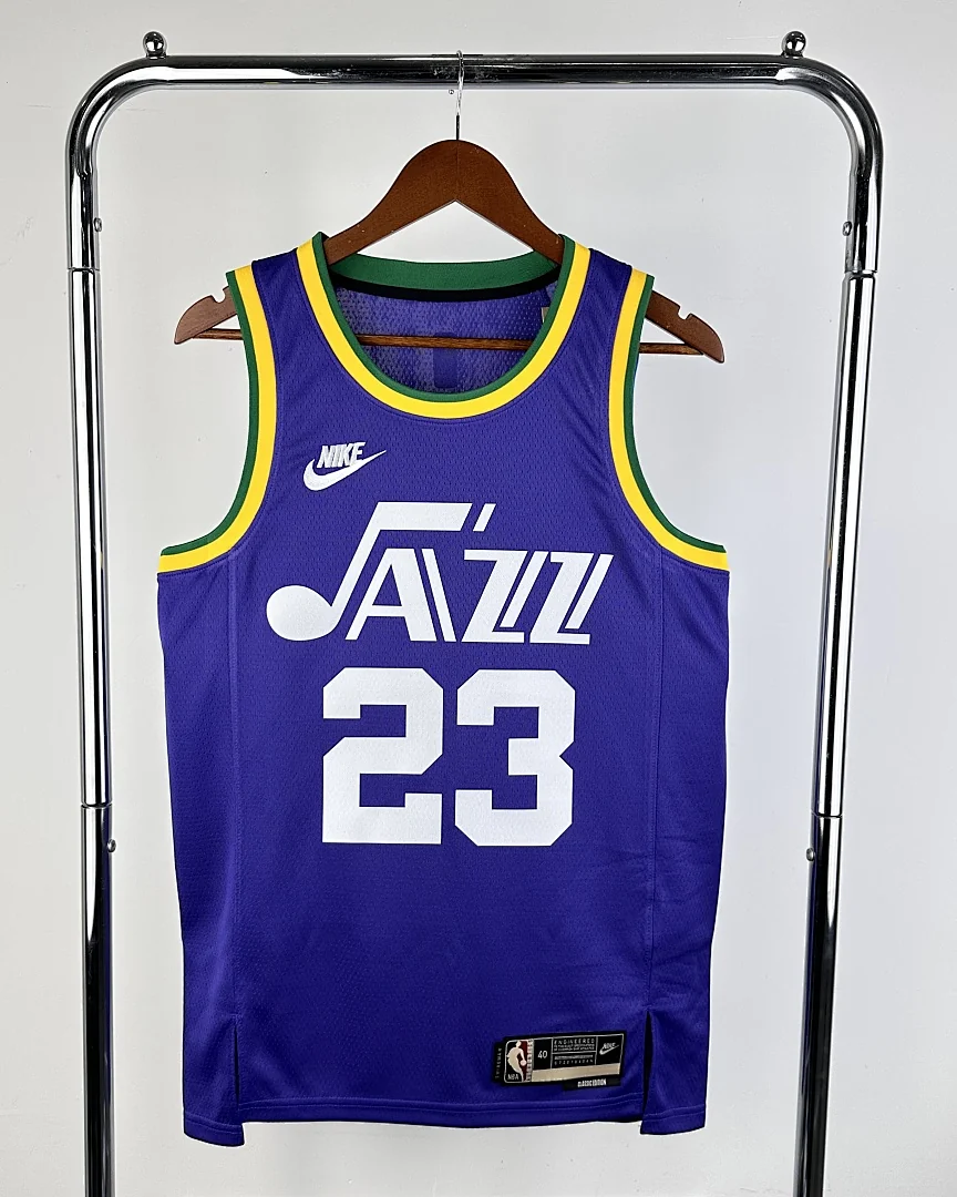 Camisola NBA Utah Jazz Lauri Markkanen #23 Retro 2024