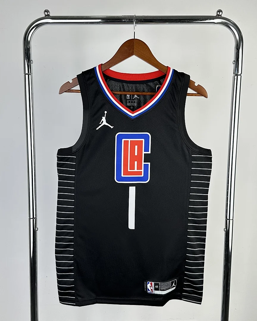 Camisola NBA Los Angeles Clippers James Harden #1 Jordan 2021