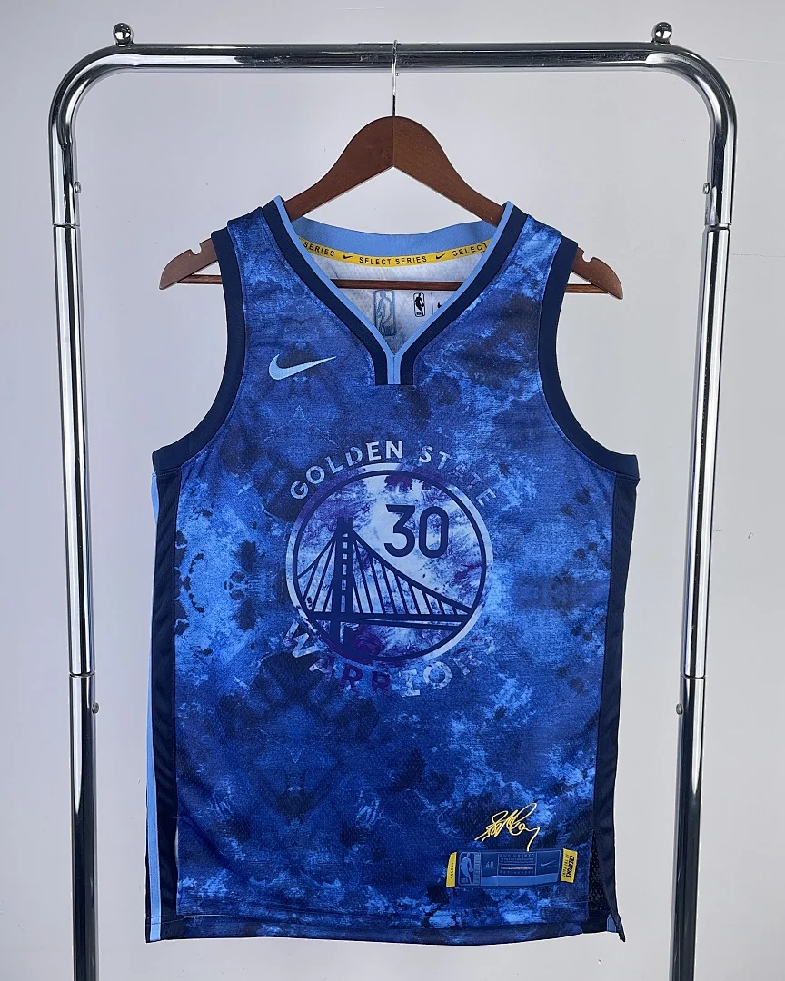 Camisola NBA Golden State Warriors Stephen Curry #30 Earned Edition 2023