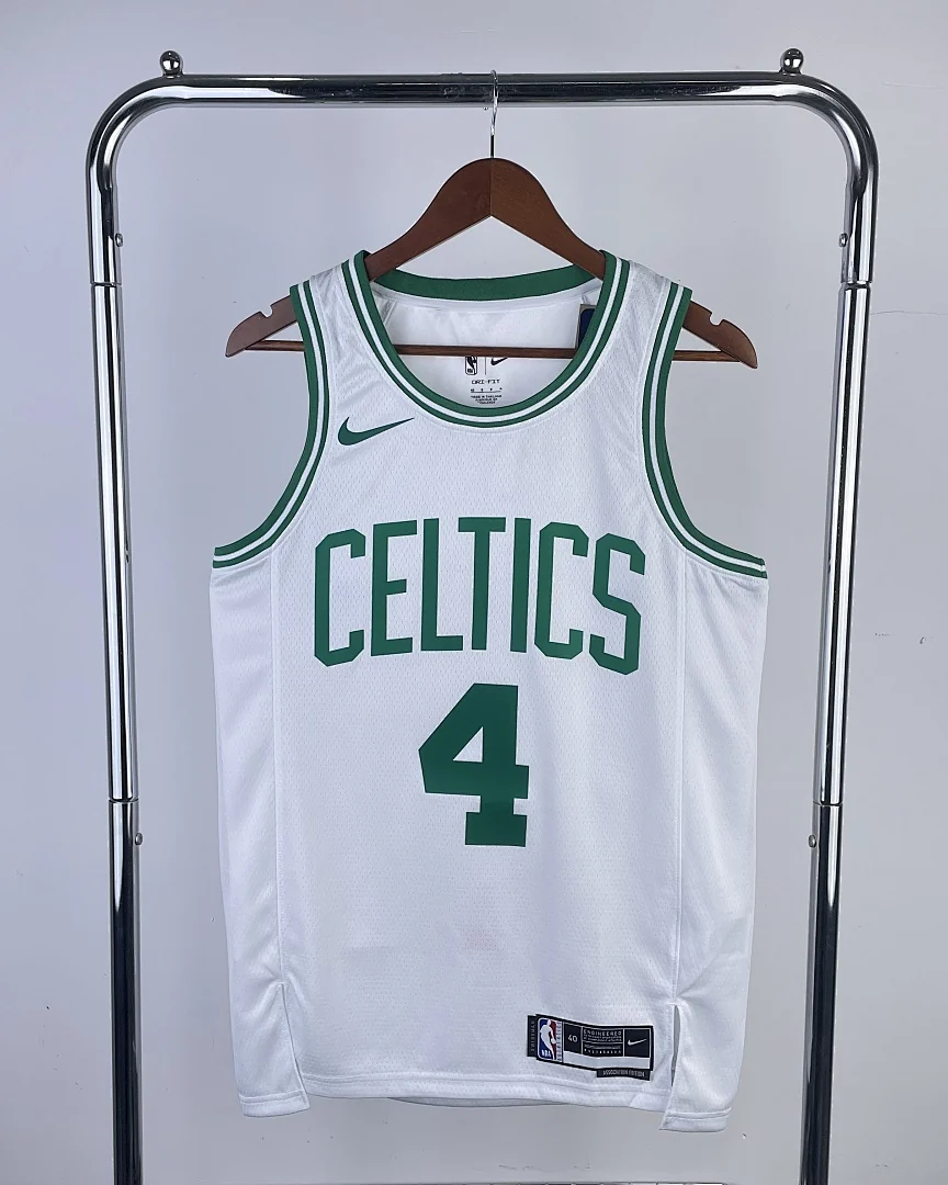 Camisola NBA Boston Celtics Jrue Holiday #4 Branca 2023