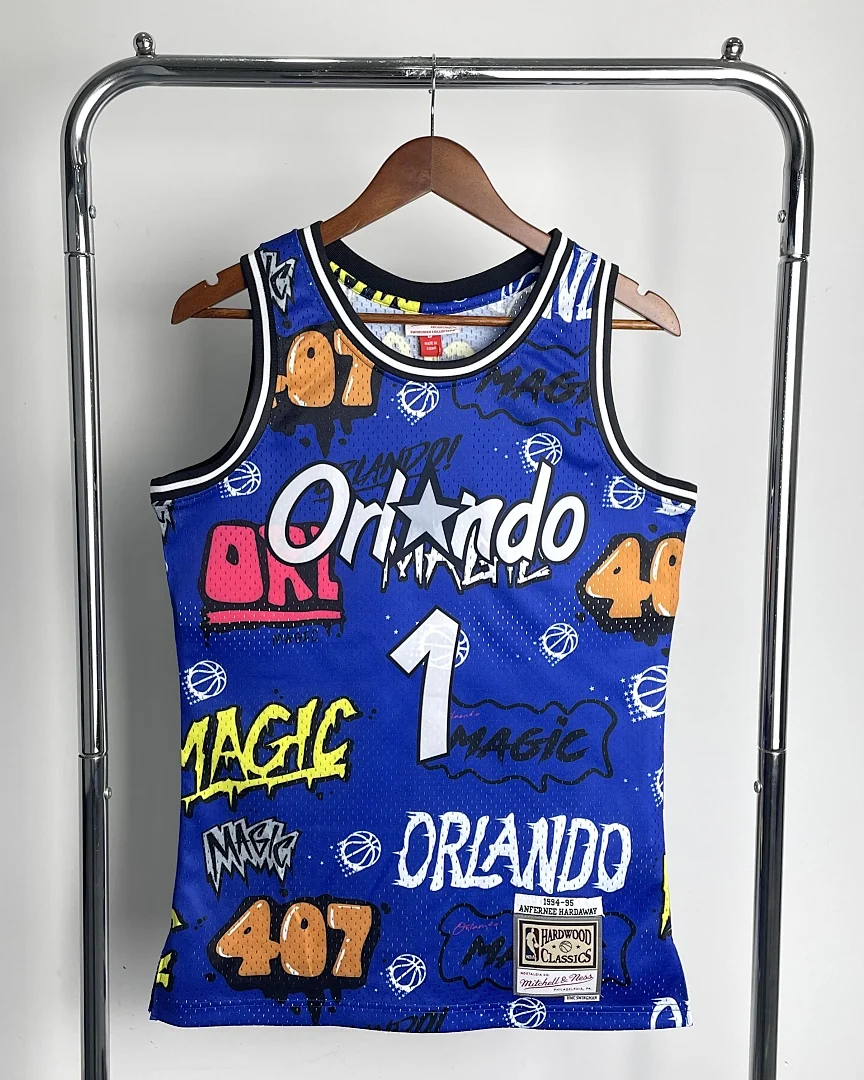 Camisola NBA Orlando Magic Penny Hardaway #1 Retro Mitchell & Ness 1994/95