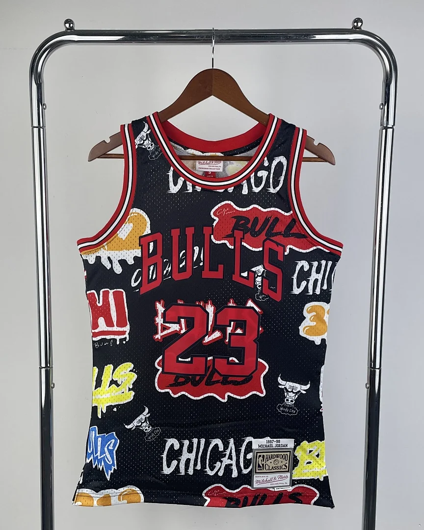 Camisola NBA Chicago Bulls Michael Jordan #23 Retro Mitchell & Ness 1997/98