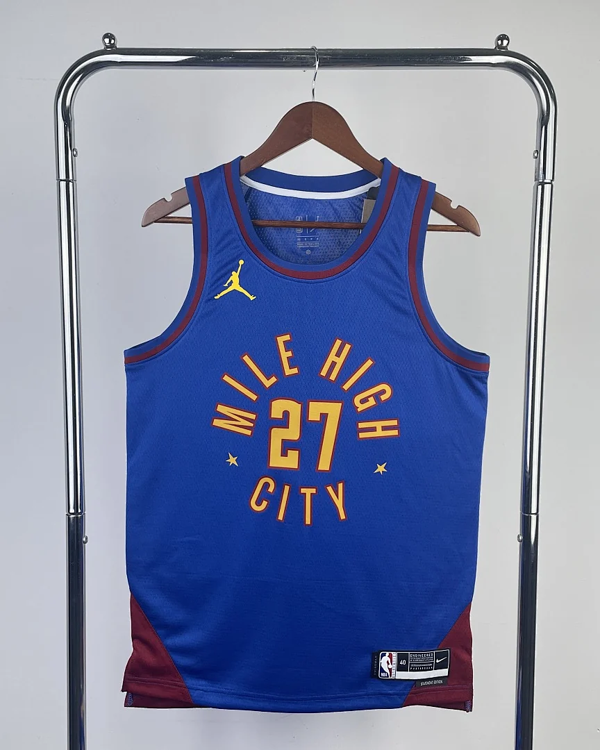 Camisola NBA Denver Nuggets Jamal Murray #27 Jordan 2023