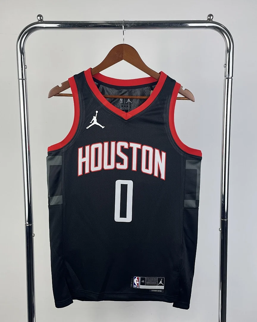 Camisola NBA Houston Rockets Russell Westbrook #0 Jordan 2024