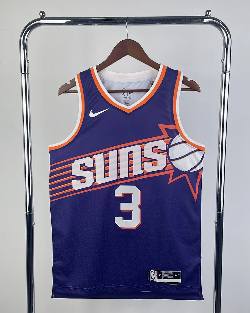 Camisola NBA Phoenix Suns Bradley Beal #3 Roxa 2024