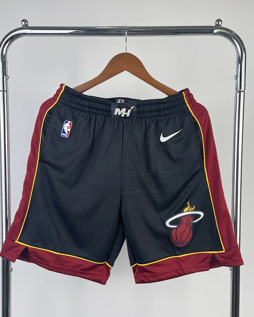 Calções NBA Miami Heat Preto