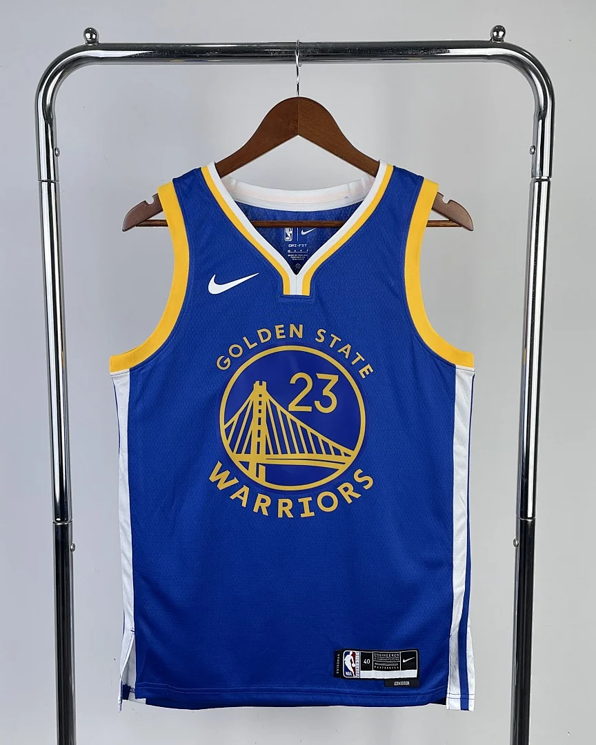 Camisola NBA Golden State Warriors Draymond Green #23 Azul 2023