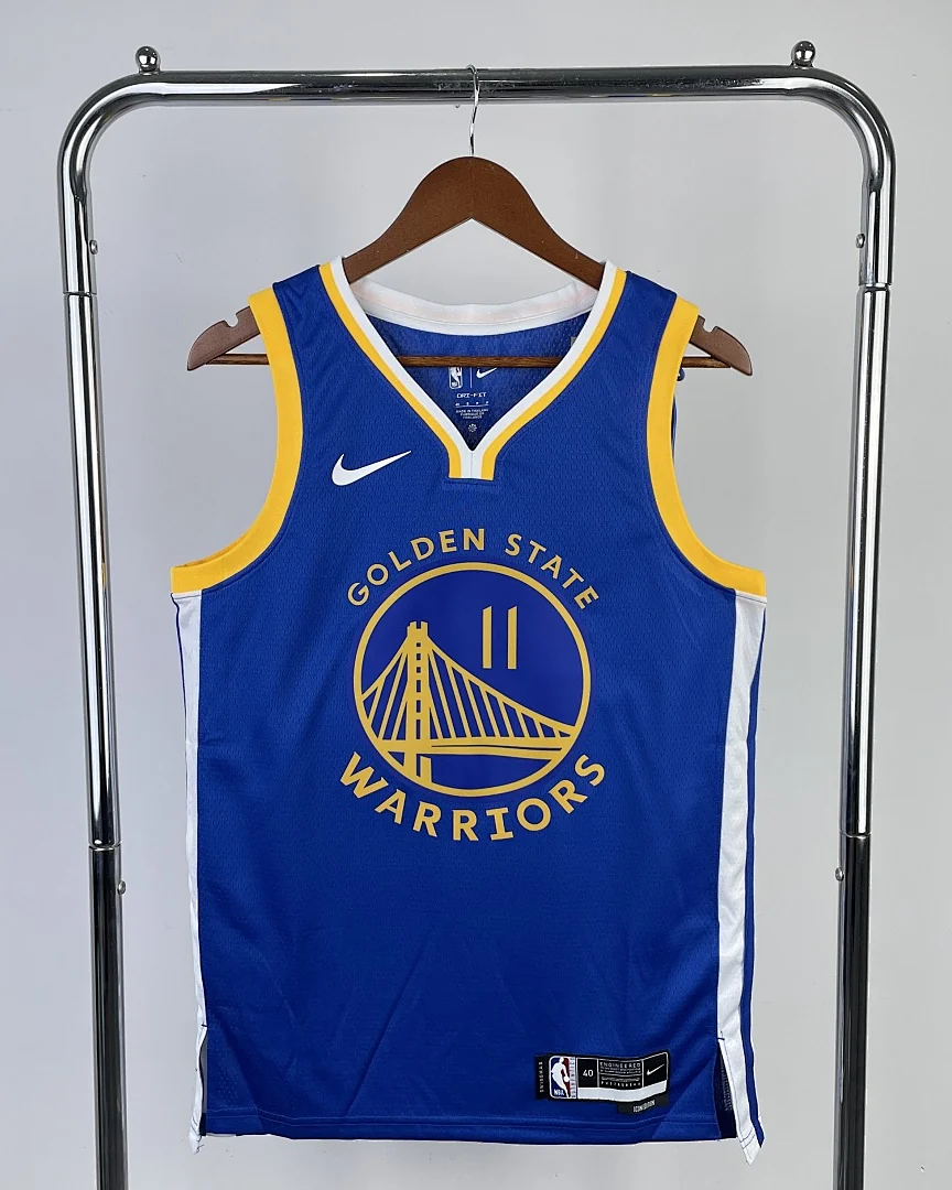 Camisola NBA Golden State Warriors Klay Thompson #11 Azul 2023