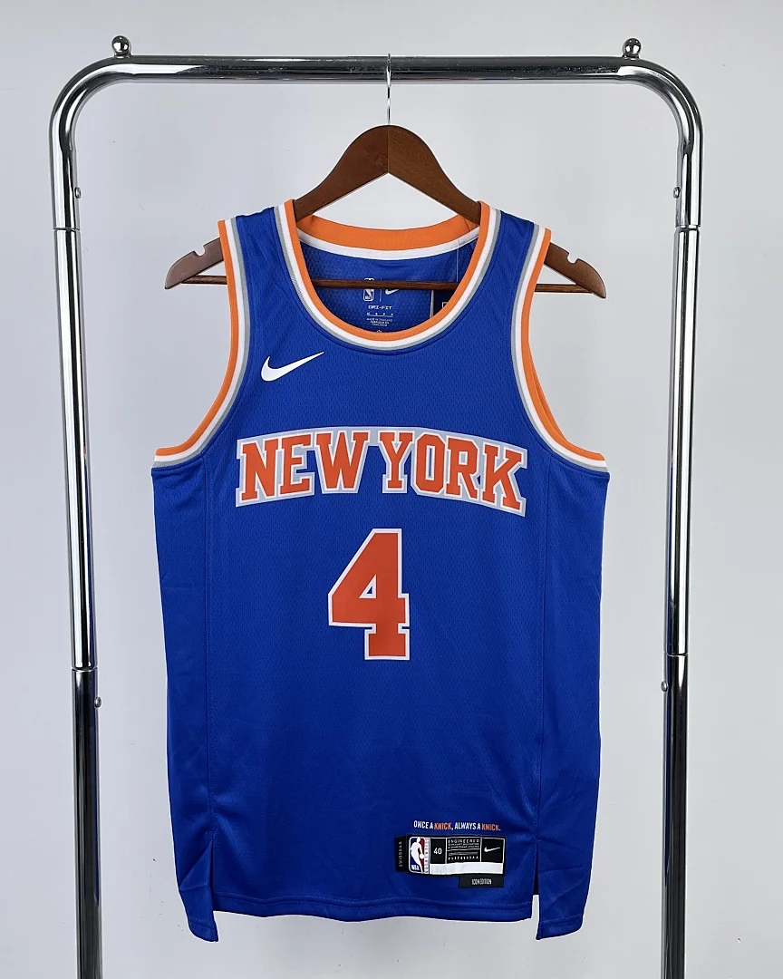 Camisola NBA New York Knicks Derrick Rose #4 Azul 2023