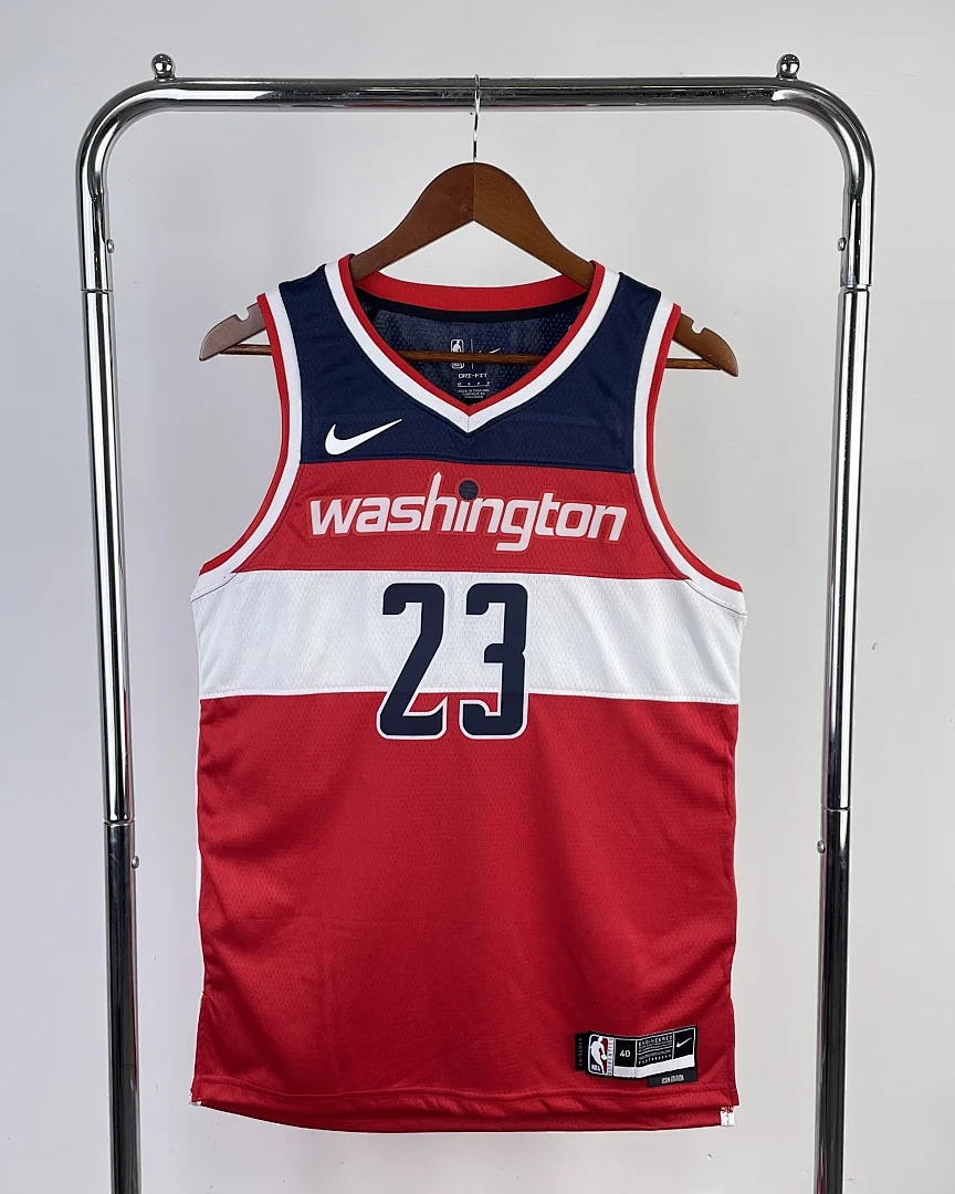 Camisola NBA Washington Wizards Michael Jordan #23 Vermelha 2023