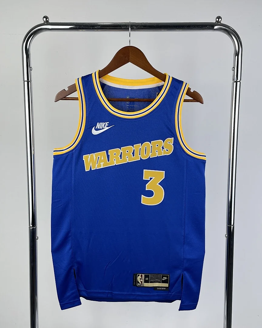 Camisola NBA Golden State Warriors Chris Paul #3 Retro 2023