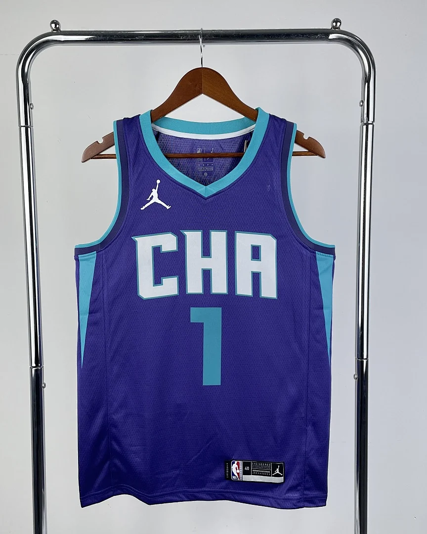 Camisola NBA Charlotte Hornets LaMelo Ball #1 Jordan 2020