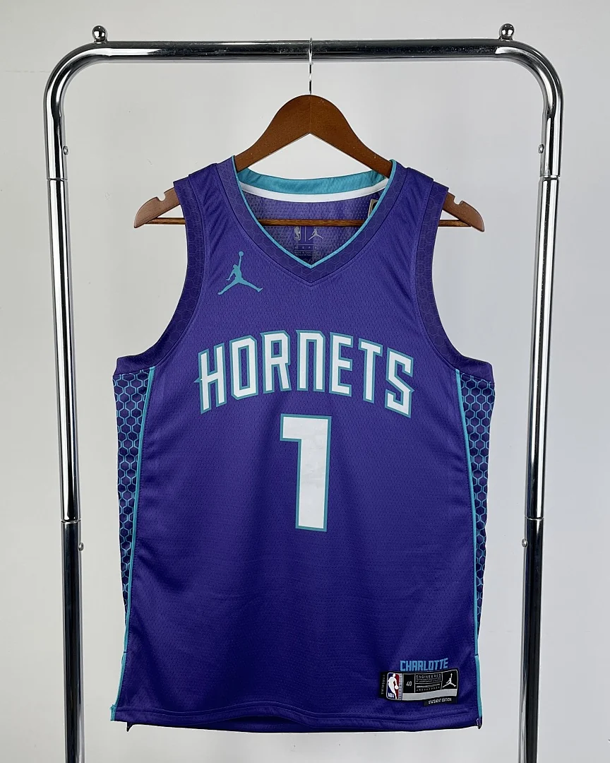 Camisola NBA Charlotte Hornets LaMelo Ball #1 Jordan 2023