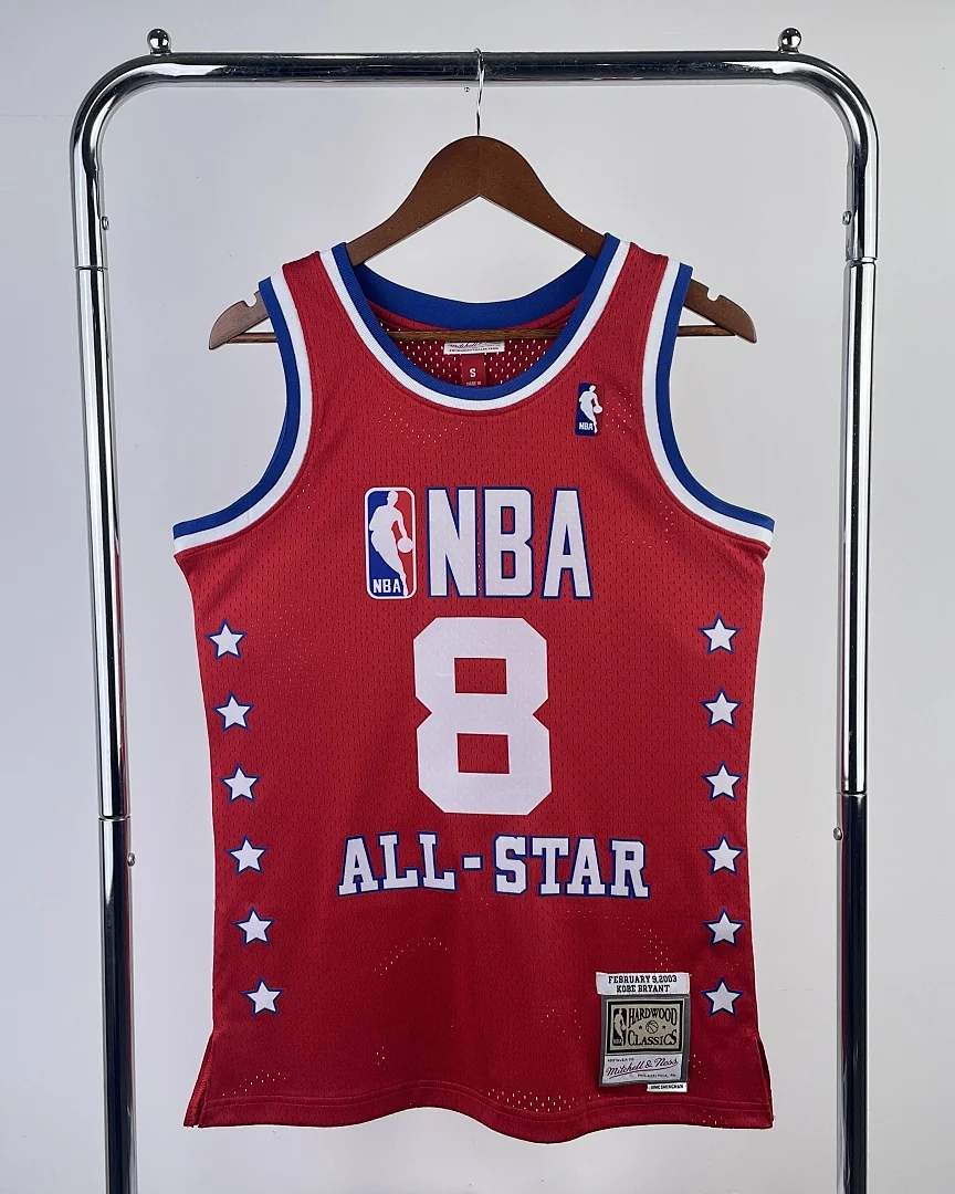 Camisola NBA All-Star Kobe Bryant #8 Retro All-Star 2003