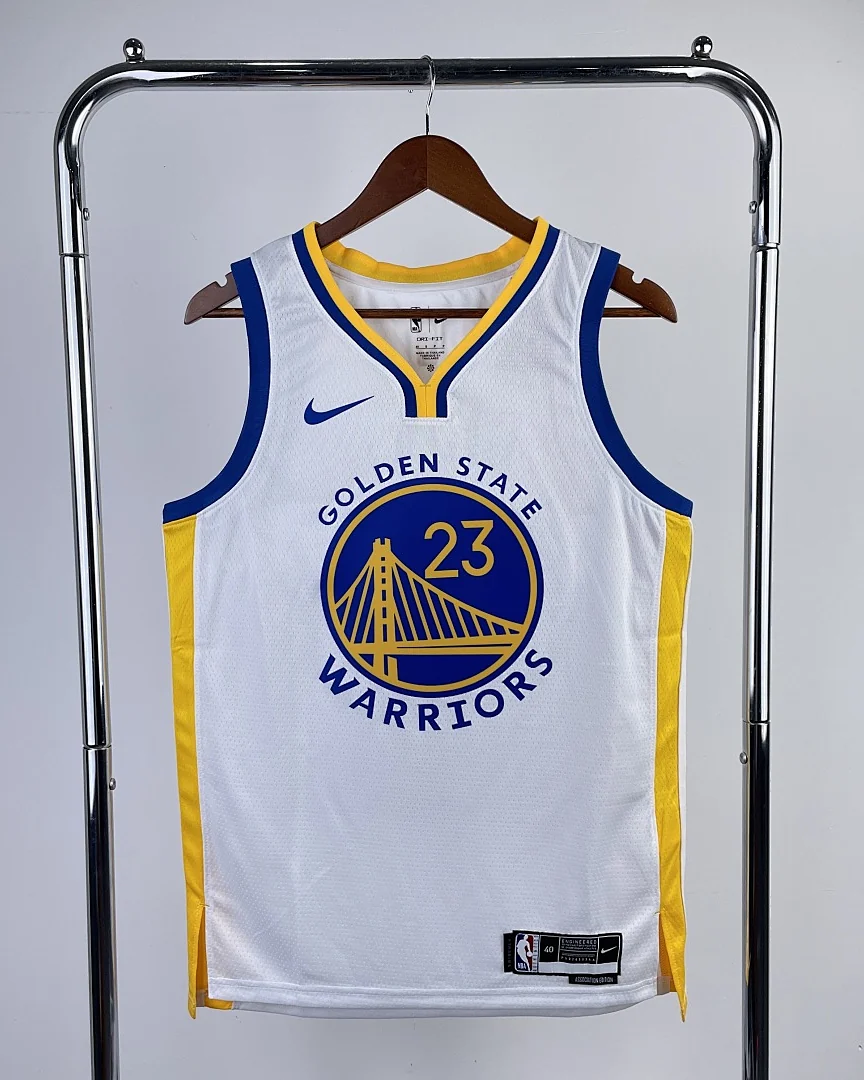 Camisola NBA Golden State Warriors Draymond Green #23 Branca 2023