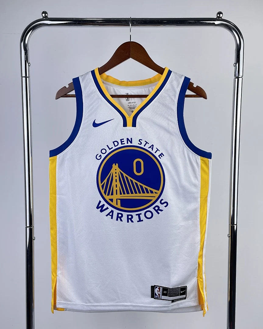 Camisola NBA Golden State Warriors Gary Payton II #0 Branca 2023