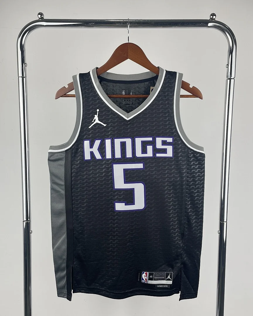 Camisola NBA Sacramento Kings De'Aaron Fox #5 Jordan 2023