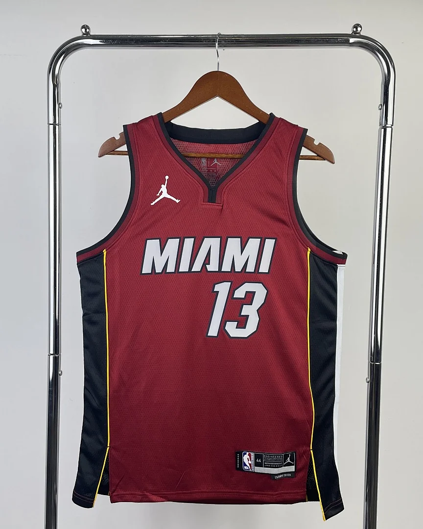 Camisola NBA Miami Heat Bam Adebayo #13 Jordan 2023
