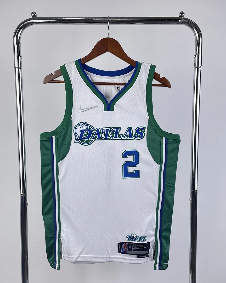 Camisola NBA Dallas Mavericks Kyrie Irving #2 75.º Aniversário 2022
