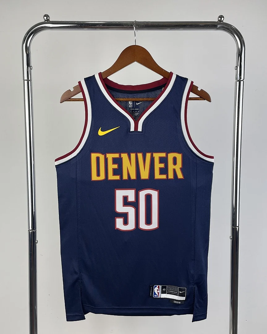 Camisola NBA Denver Nuggets Aaron Gordon #50 Azul-Marinho 2023