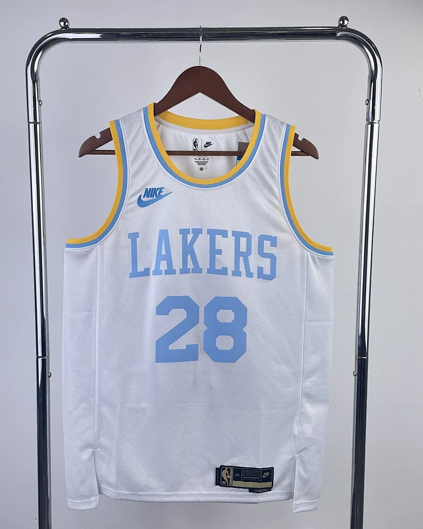 Camisola NBA Los Angeles Lakers Rui Hachimura #28 Retro 2023
