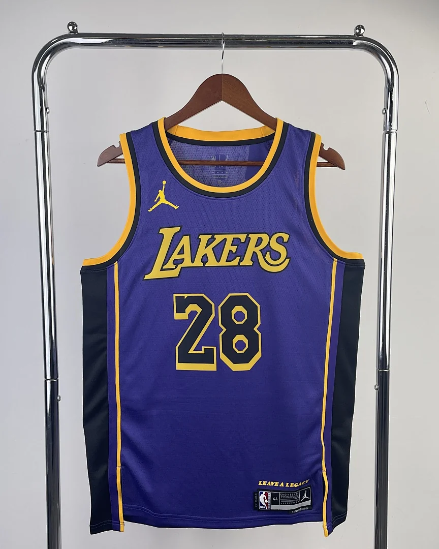 Camisola NBA Los Angeles Lakers Rui Hachimura #28 Jordan 2023