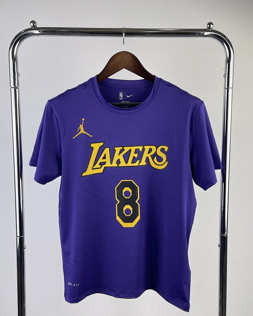 Camisola de Treino NBA Los Angeles Lakers Kobe Bryant #8 Jordan 2023