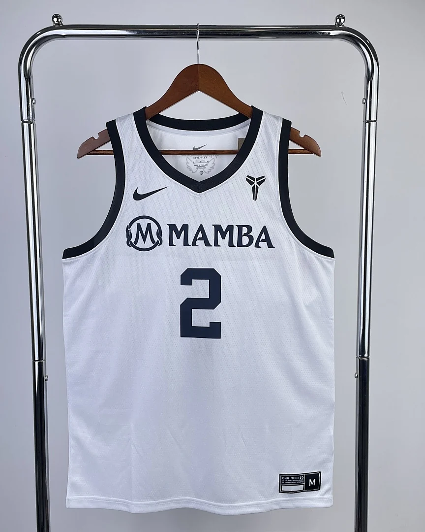 Camisola NBA Los Angeles Lakers Gianna Bryant #2 Edição Especial Branca