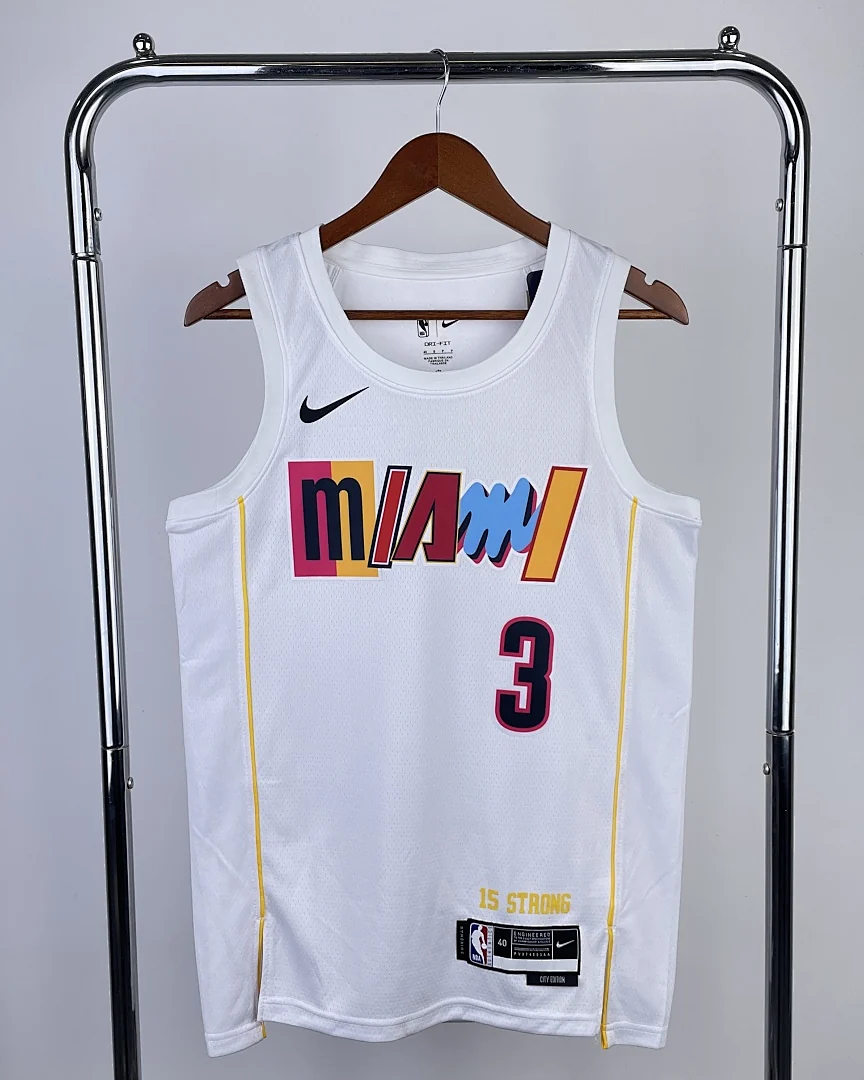Camisola NBA Miami Heat Dwyane Wade #3 Edição Especial 2023