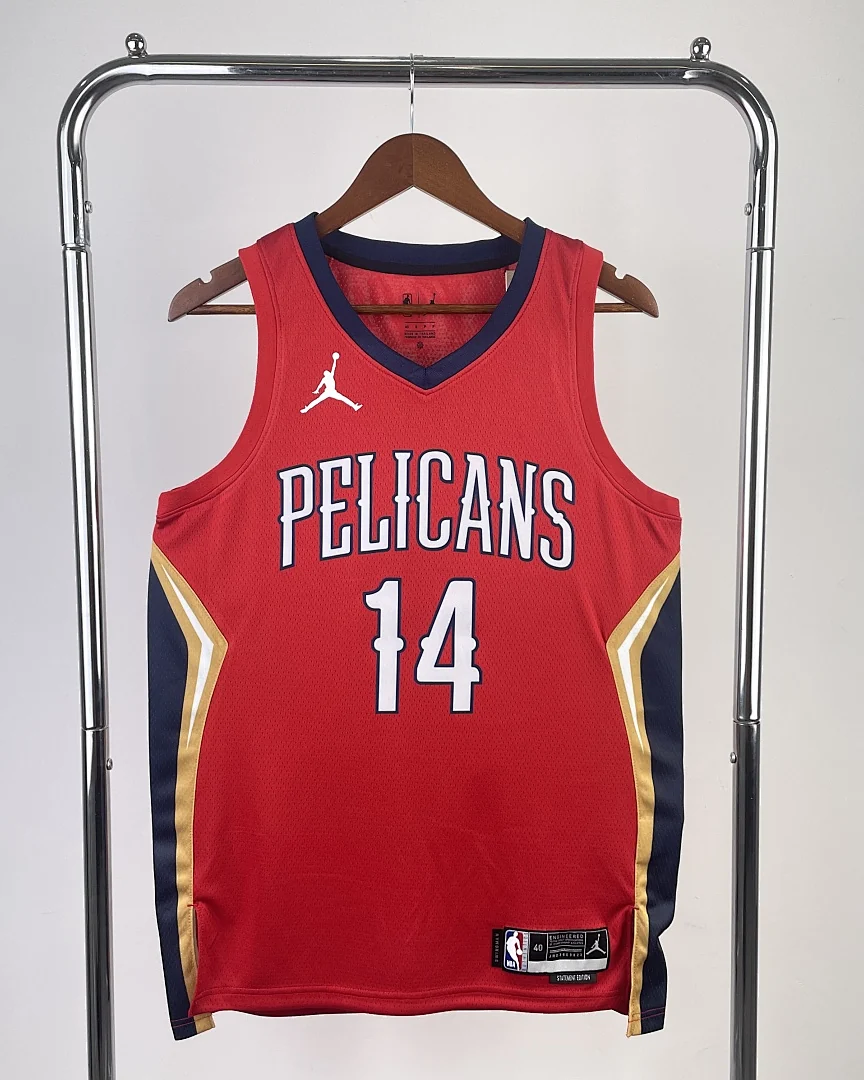 Camisola NBA New Orleans Pelicans Brandon Ingram #14 Jordan 2023