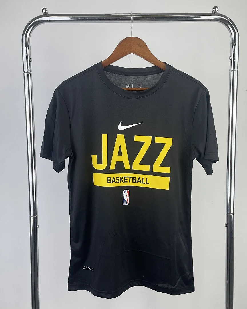 Camisola de Treino NBA Utah Jazz Preta 2023